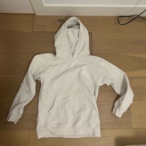 White Lululemon Scuba Hoodie